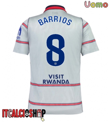 Atletico Madrid Pablo Barrios #8 Terza Maglia 2026-27 Manica Corta